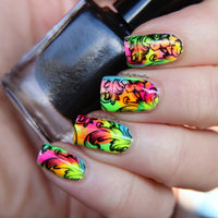 Black Stamping Polish image 7