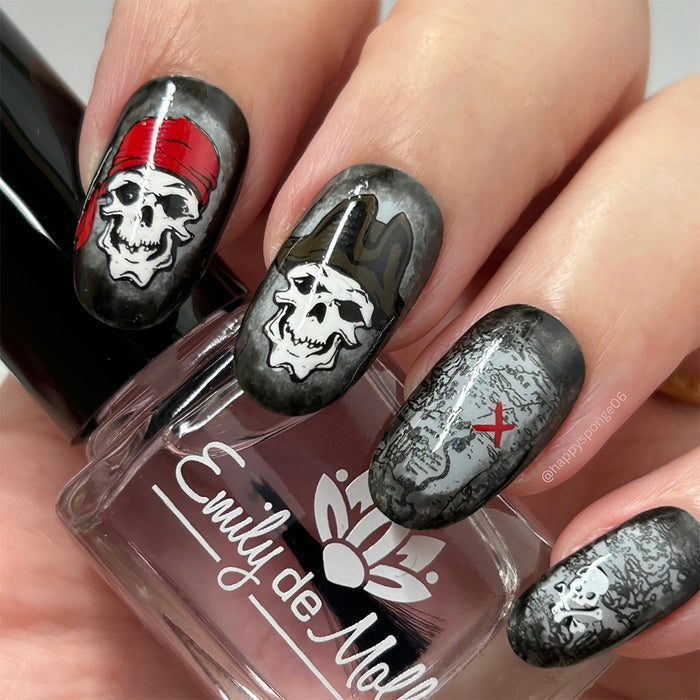 MM37 Messy Mansion Nail Stamping Plate image 1