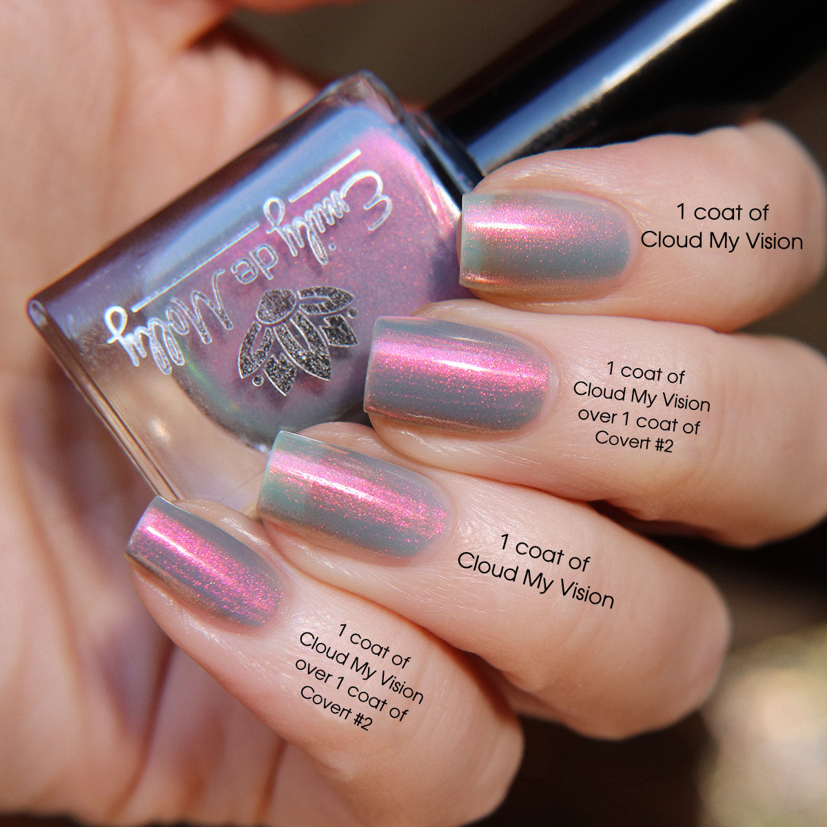 Covert Base Coat - Blurring Base in Neutral ( #1 ) image 7