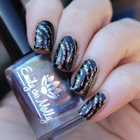 Black Stamping Polish image 9