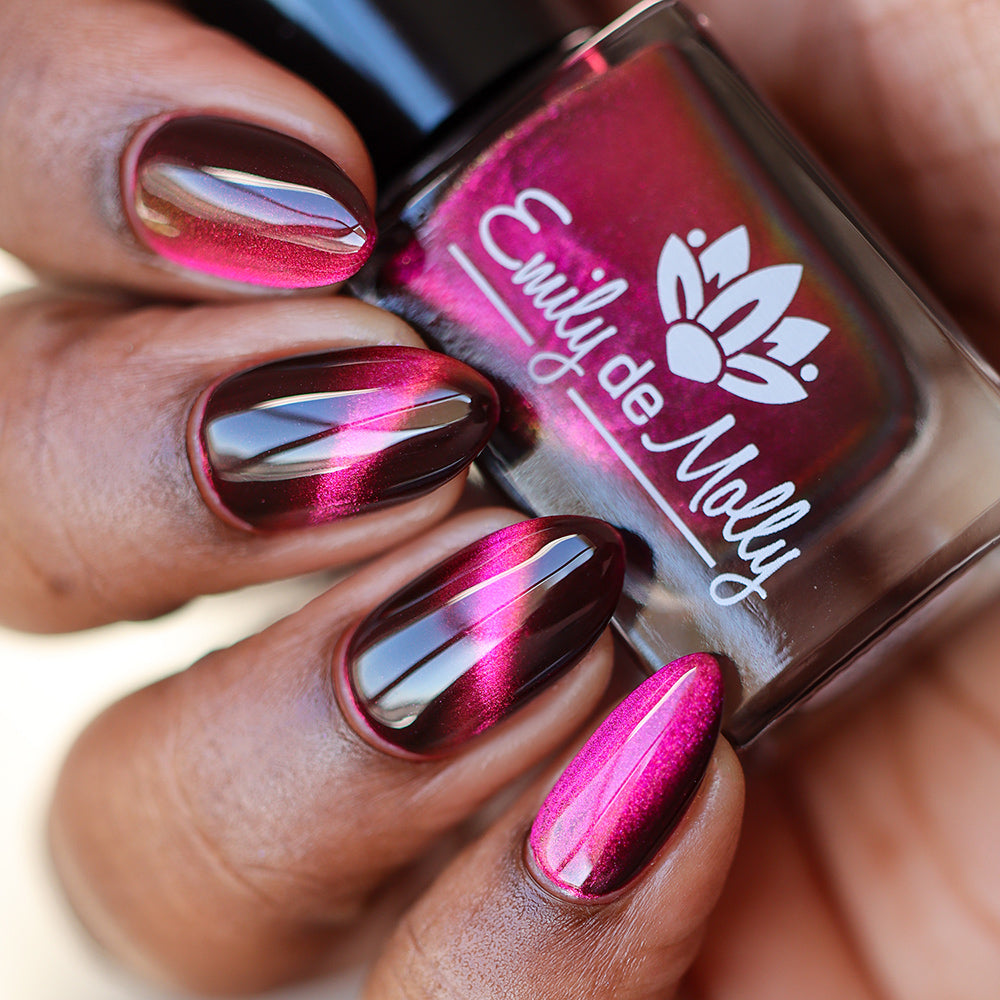 Magnetic Nail Polish - Red x Purple Bundle