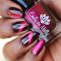 Magnetic Nail Polish - Red x Purple Bundle