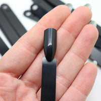 Black swatch sticks for nail polish image 1