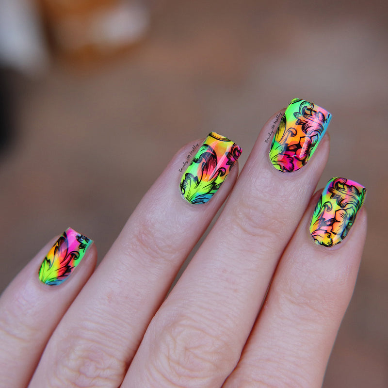 Black Stamping Polish image 8