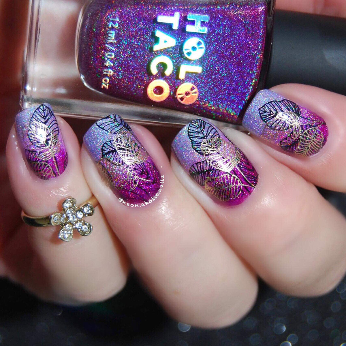 EDM43 Nail Stamping Plate image 8