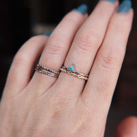 Adjustable chain link ring in 925 Sterling Silver image 4