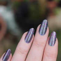 Green / Brown / Red - multichrome stamping polish image 4