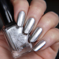 Silver Chrome Nail Polish image 1
