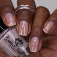 Jelly Nail Polish - White x  Light Pink Bundle