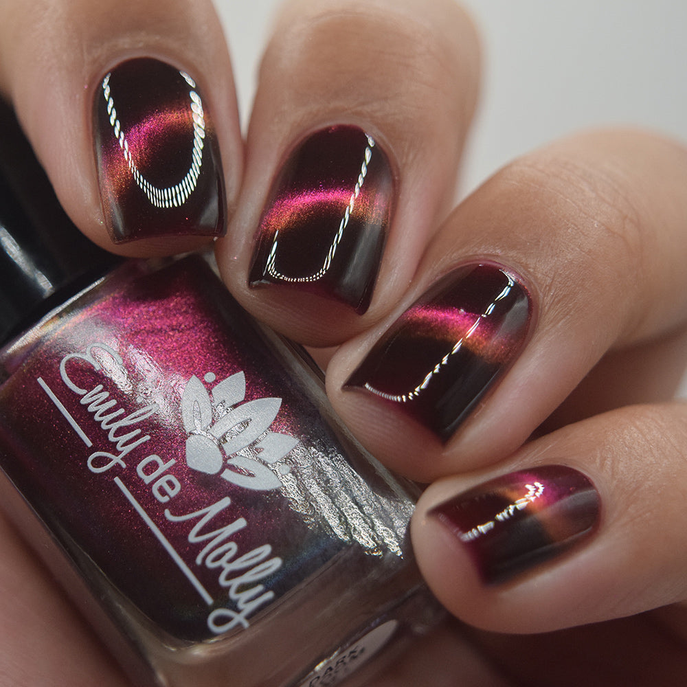 Magnetic Nail Polish - Red x Purple Bundle
